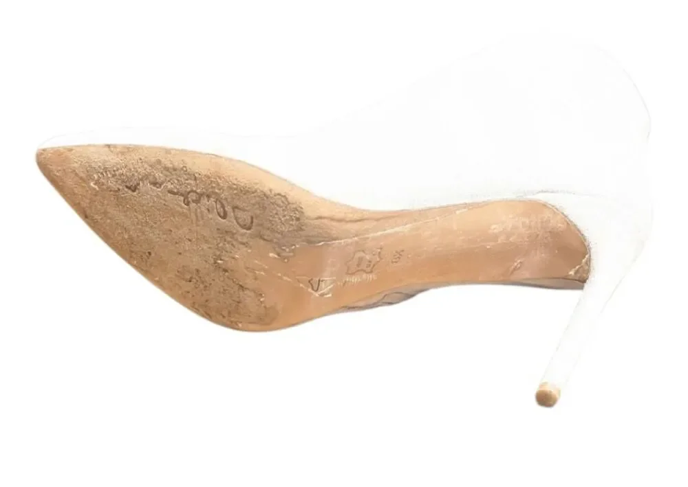 ALICE & OLIVIA Nude Suede Stiletto Ankle Boots Size 8.5